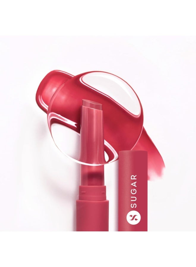 SUGAR Cosmetics Glide Peptide Plumping Gloss Stick with Collagen & Ceramides | Instantly Pumps | 2.7g - 06 Rose Rumbling - Image 1